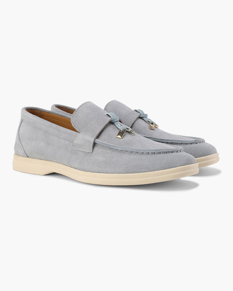 Olivia Women's Black Loafers | Soft Calf Suede, Elegant Slip-On Design 2