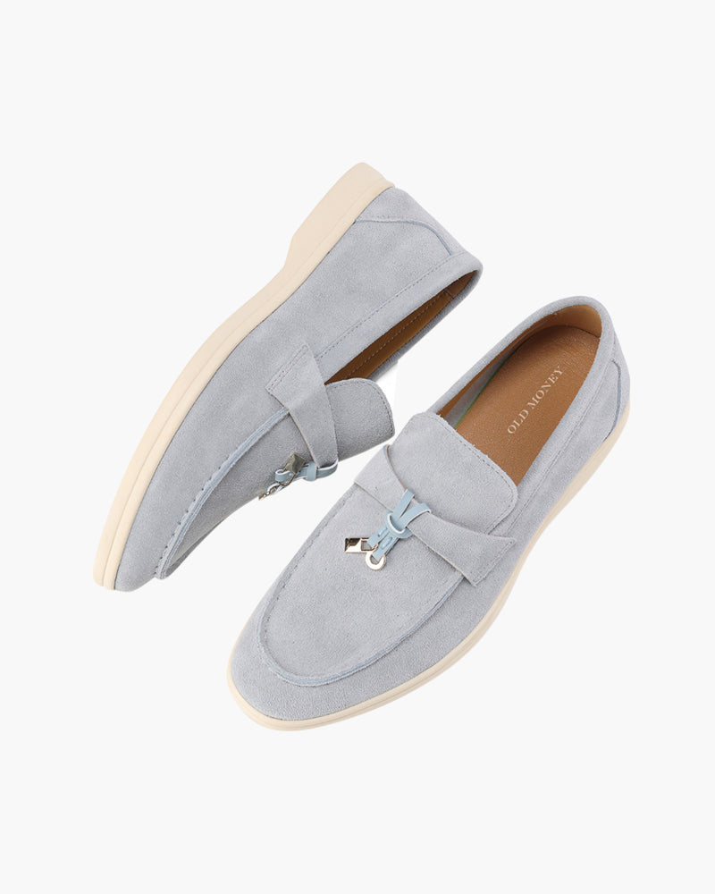 Olivia Women's Black Loafers | Soft Calf Suede, Elegant Slip-On Design 3