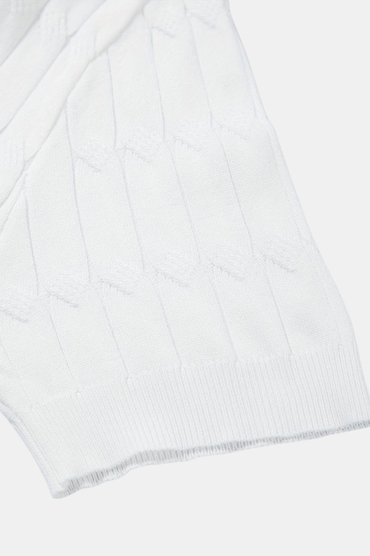Oscar Men's Polo Shirt | 100% Viscose, Cable Knit Design 8