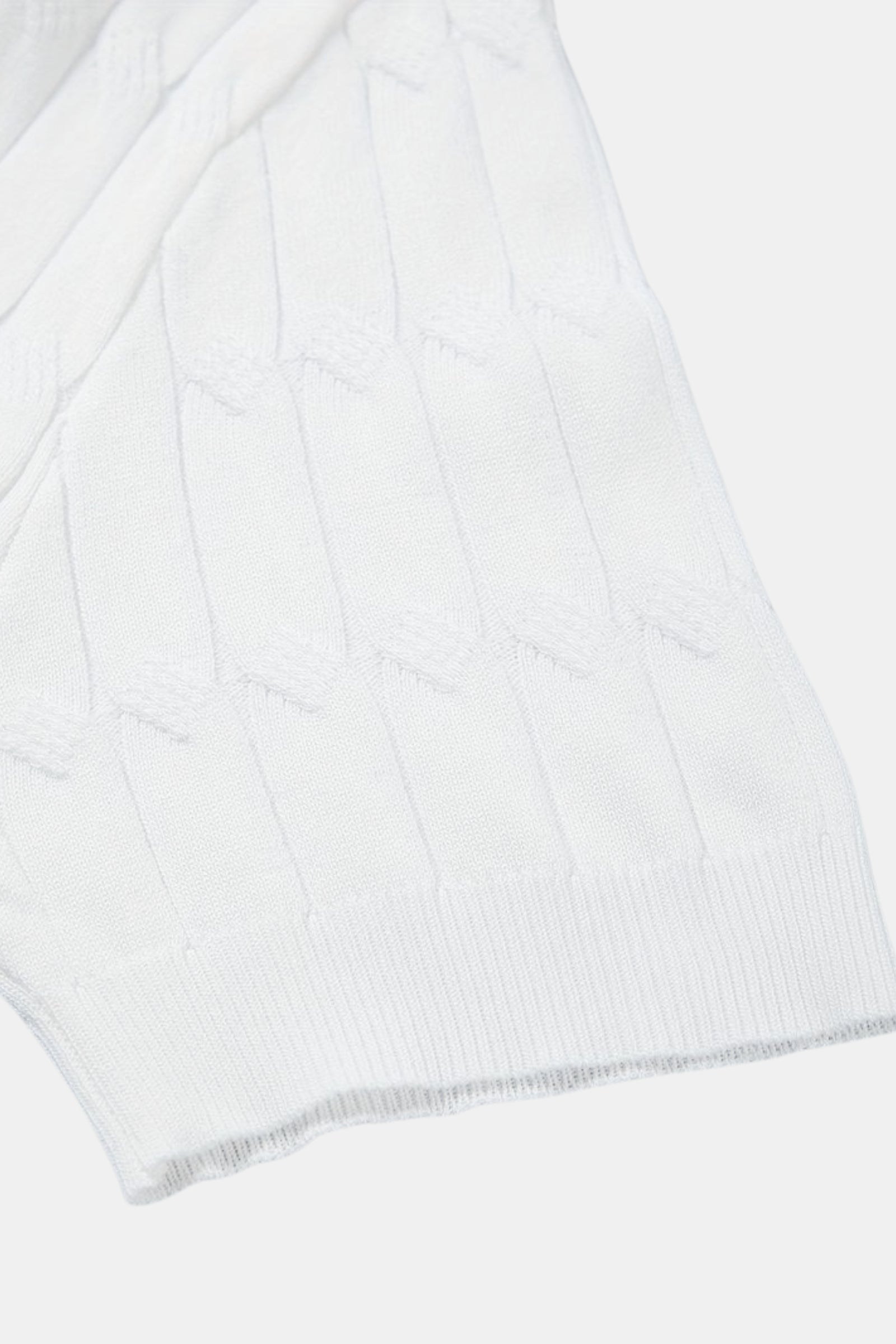 Oscar Men's Polo Shirt | 100% Viscose, Cable Knit Design 8