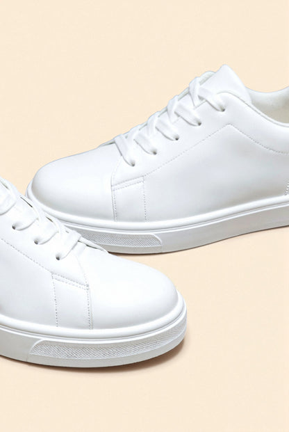 Owen Classic Sneakers | Elegant Solid Color Design 3
