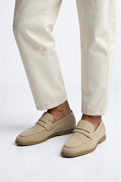 Owen Men's Brown Loafers | Premium PU Leather, Slip-On Comfort 3