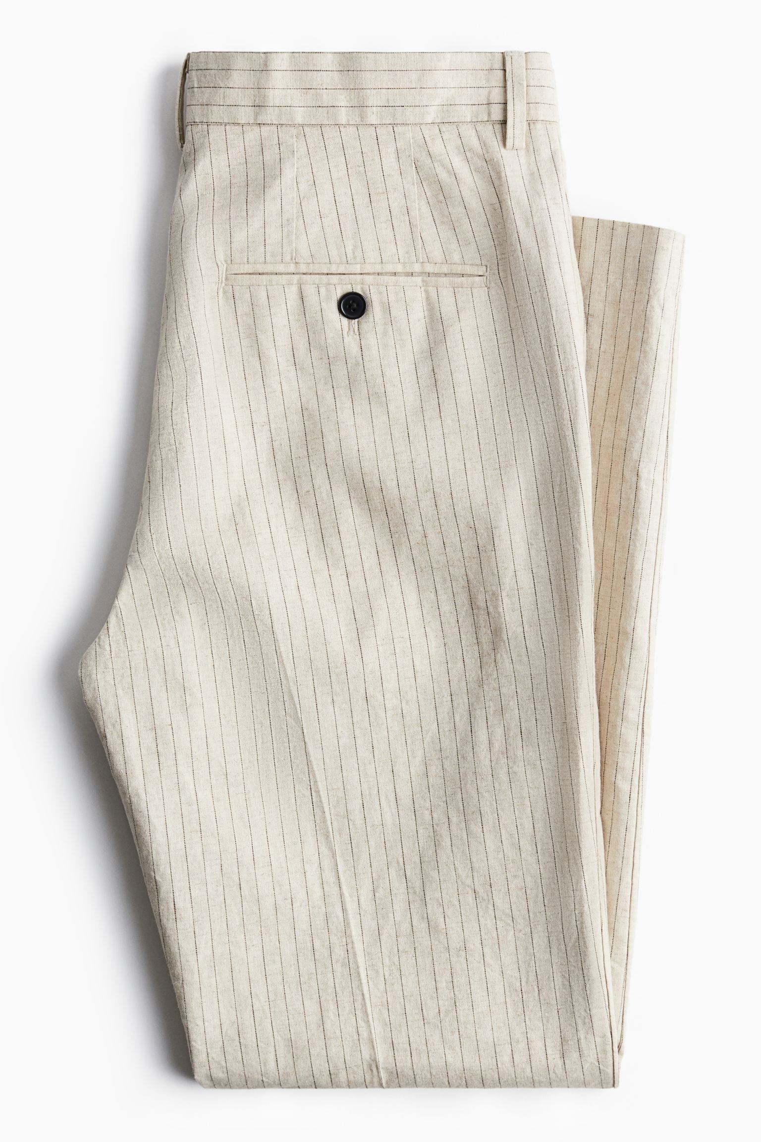 Owen Men's Chino Pants | Cotton-Linen Blend, Slim Fit, Khaki 5