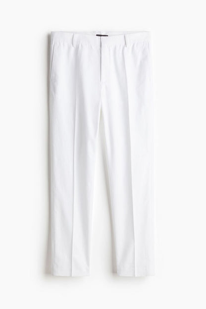 Owen Men's Chino Pants | Cotton-Linen Blend, Slim Fit, Khaki 6
