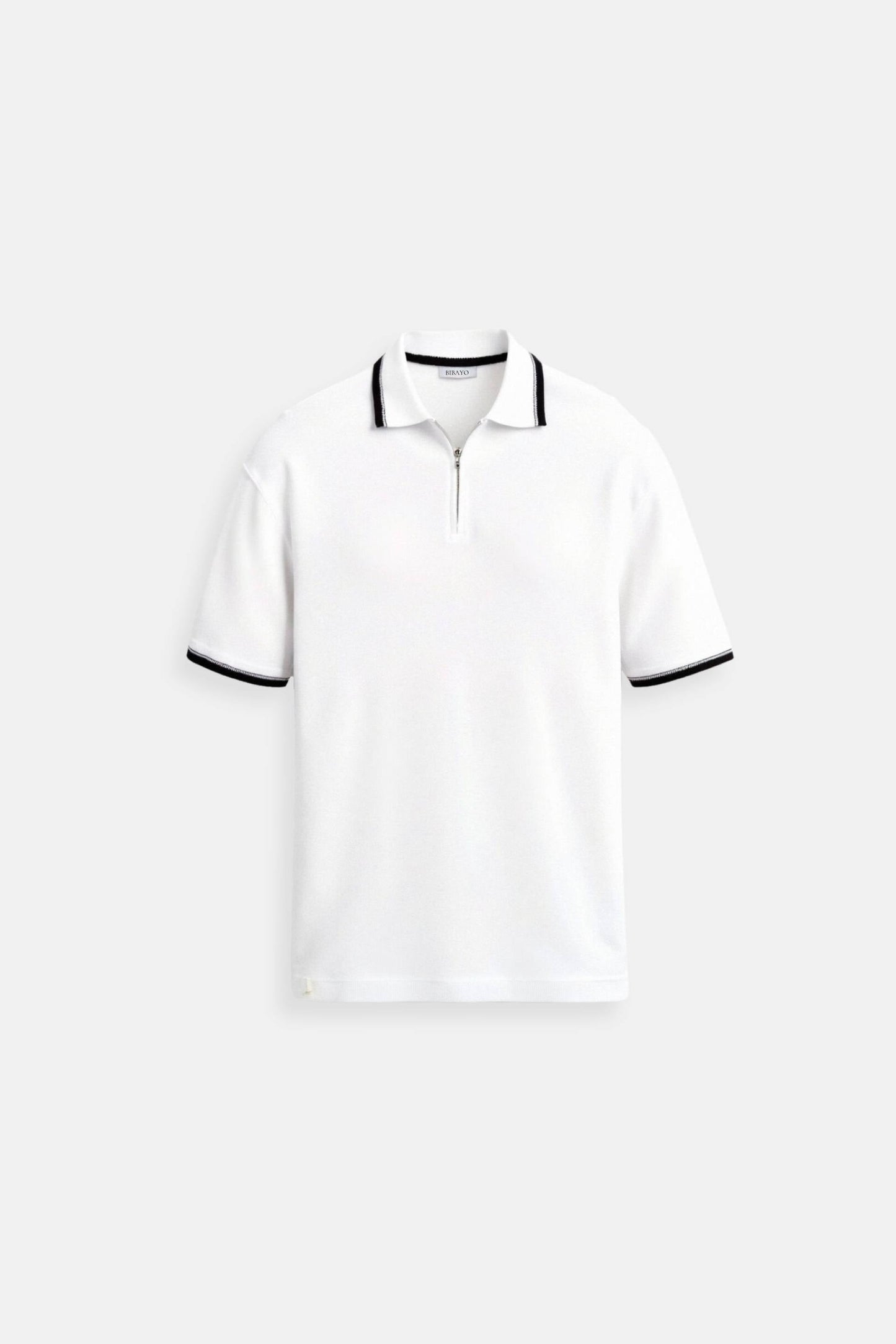Owen Men's Golf Polo T-Shirt | 100% Viscose, Quarter Zip Design 0