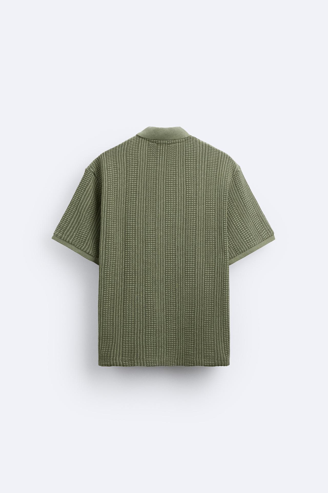 Owen Men's Half-Zip Polo T-Shirt | Sustainable Cotton Blend 4