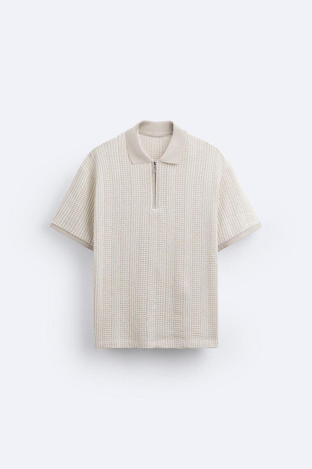 Owen Men's Half-Zip Polo T-Shirt | Sustainable Cotton Blend 5
