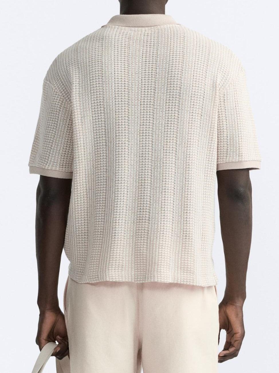 Owen Men's Half-Zip Polo T-Shirt | Sustainable Cotton Blend 7