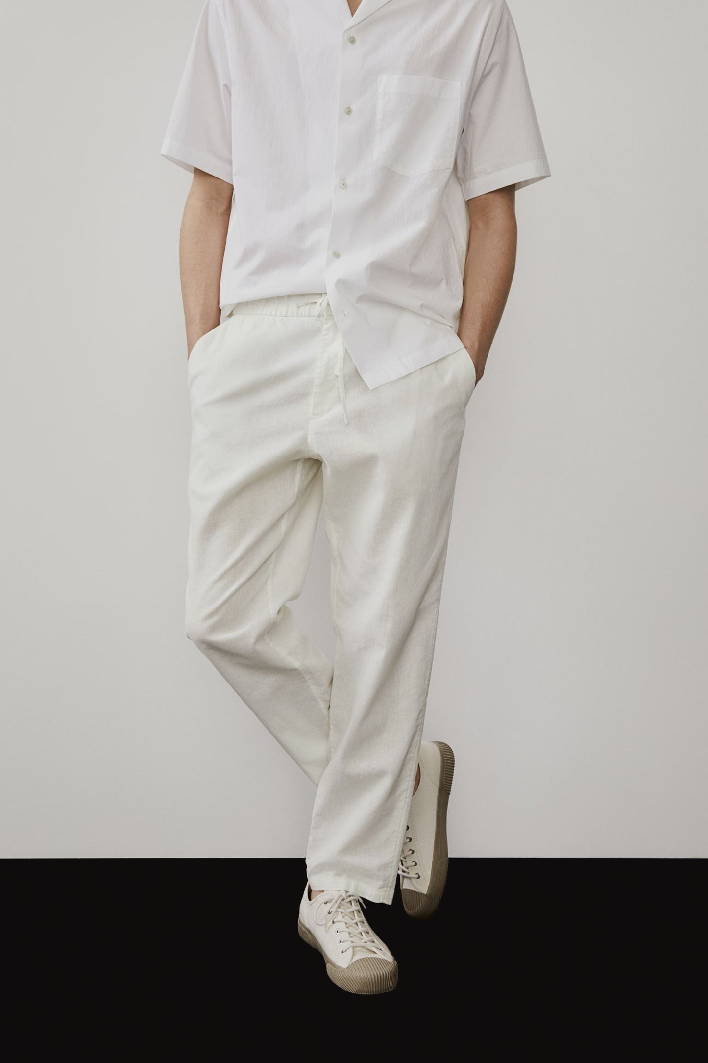 Owen Men's Linen Pants | Breathable Cotton Blend, Timeless Elegance 1