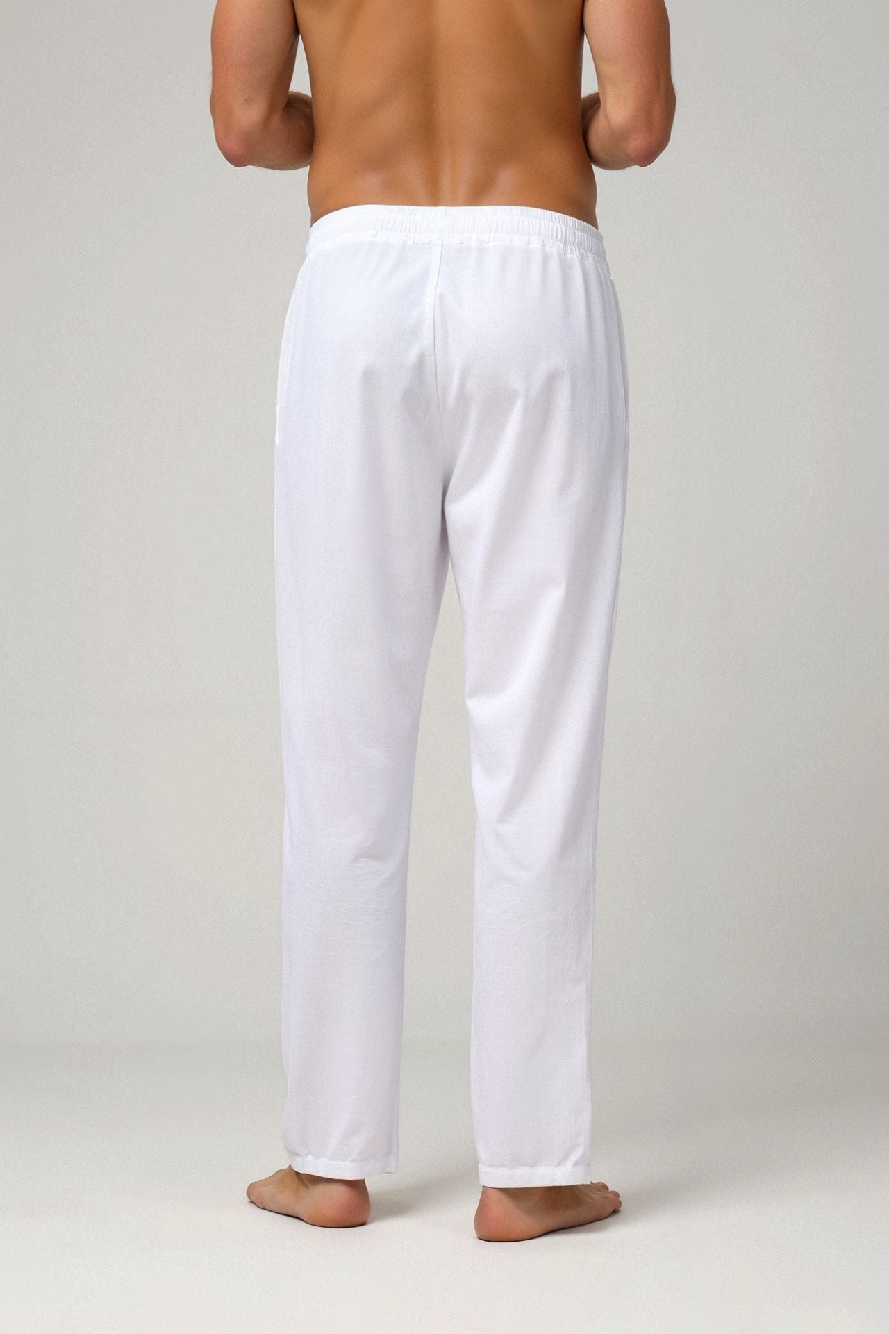 Owen Men's Linen Pants | Cotton-Linen Blend, Casual Elegance 4