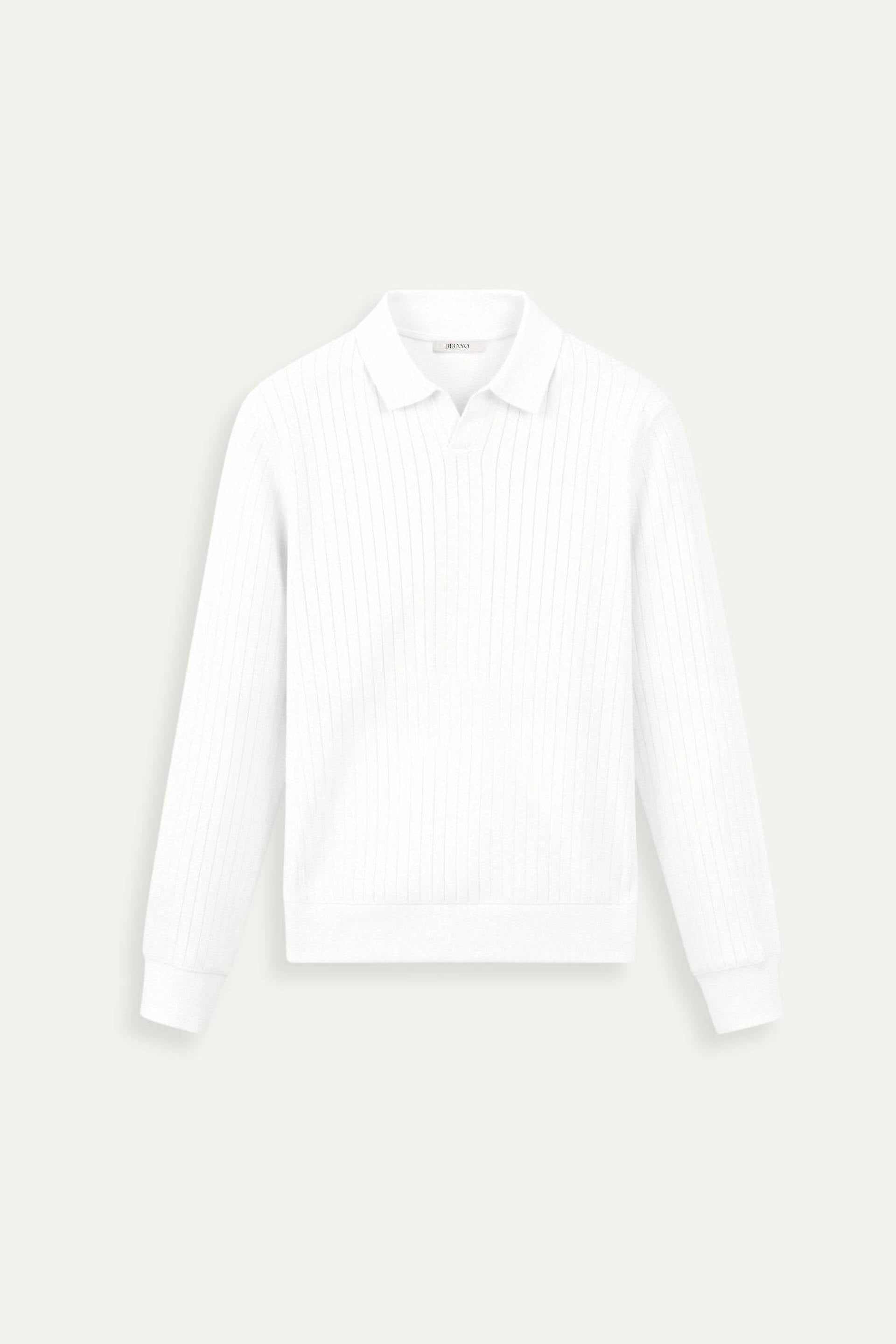 Owen Men's Long Sleeve Polo Shirt | 100% Cotton, Classic Striped Design 0