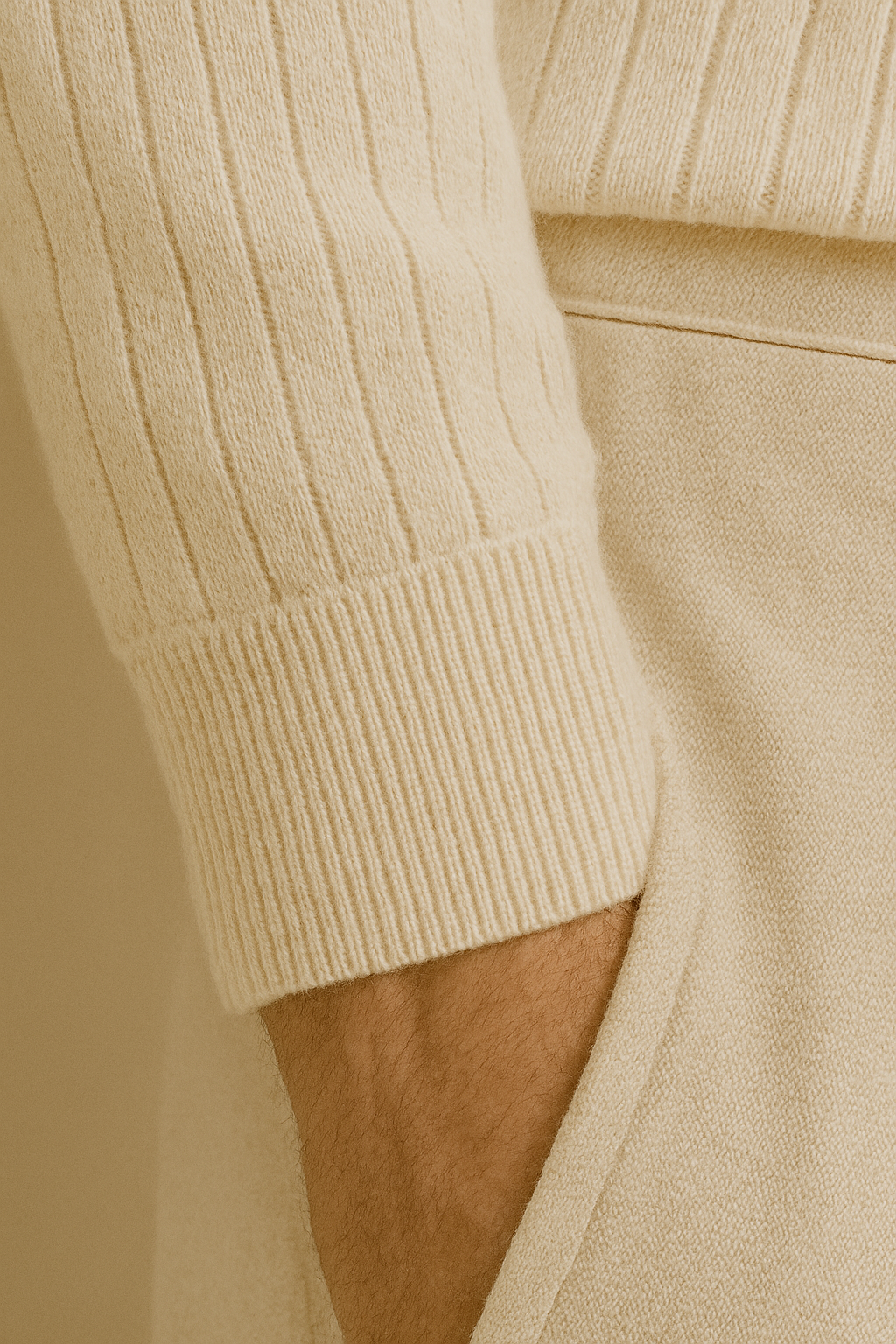 Owen Men's Long Sleeve Polo Shirt | 100% Cotton, Classic Striped Design 4