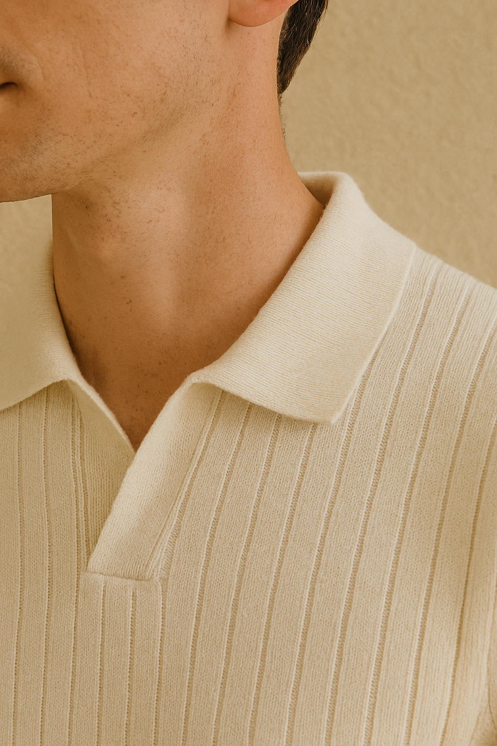 Owen Men's Long Sleeve Polo Shirt | 100% Cotton, Classic Striped Design 6
