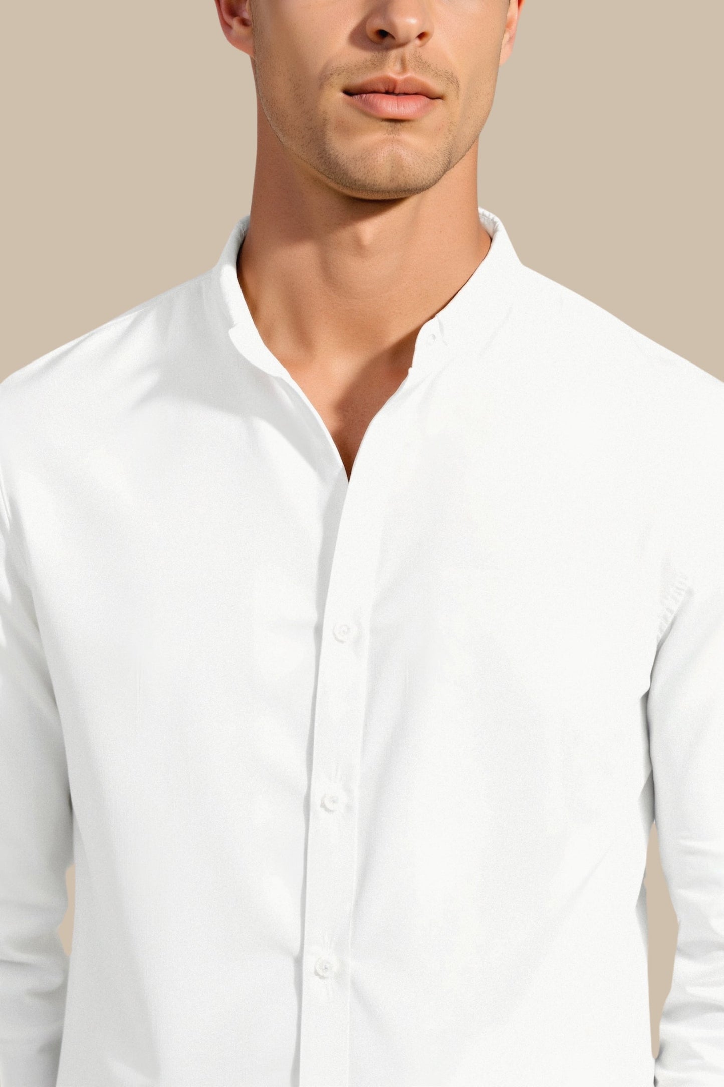 Owen Men's Long Sleeve Shirt | 70% Cotton 30% Linen, Casual Elegance 3