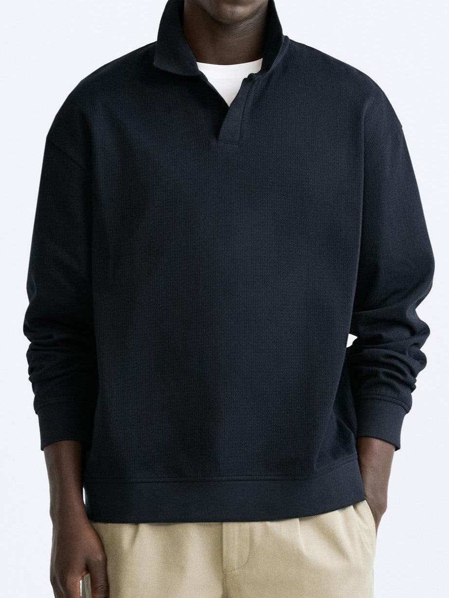 Owen Men's Long Sleeve T-Shirt | Organic Cotton Blend, Elegant Comfort 6