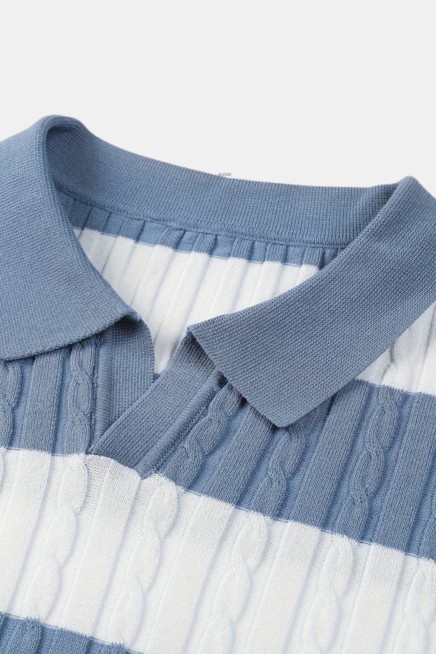 Owen Men's Polo Shirt | 100% Cotton, Color Block Design 2