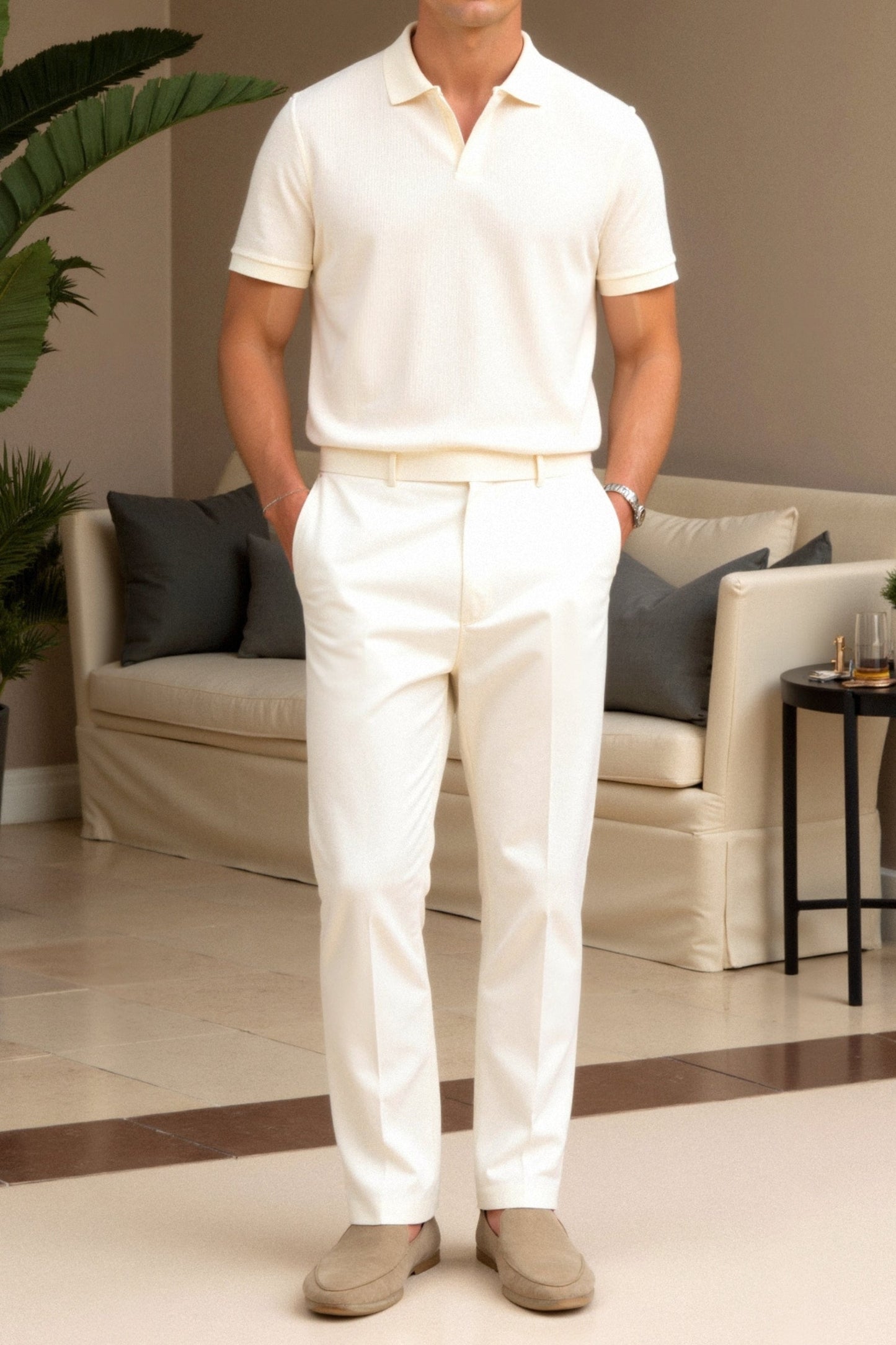 Owen Men's Polo Shirt | 100% Organic Cotton, Structured Design 4