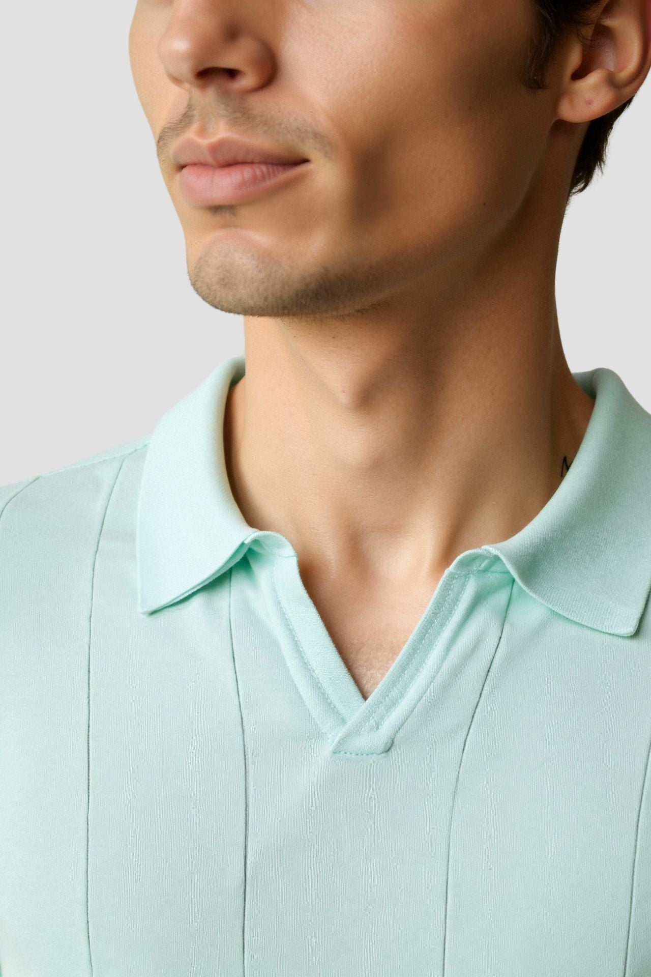 Owen Men's Polo Shirt | Lightweight Acrylic Blend, Skinny Fit 3