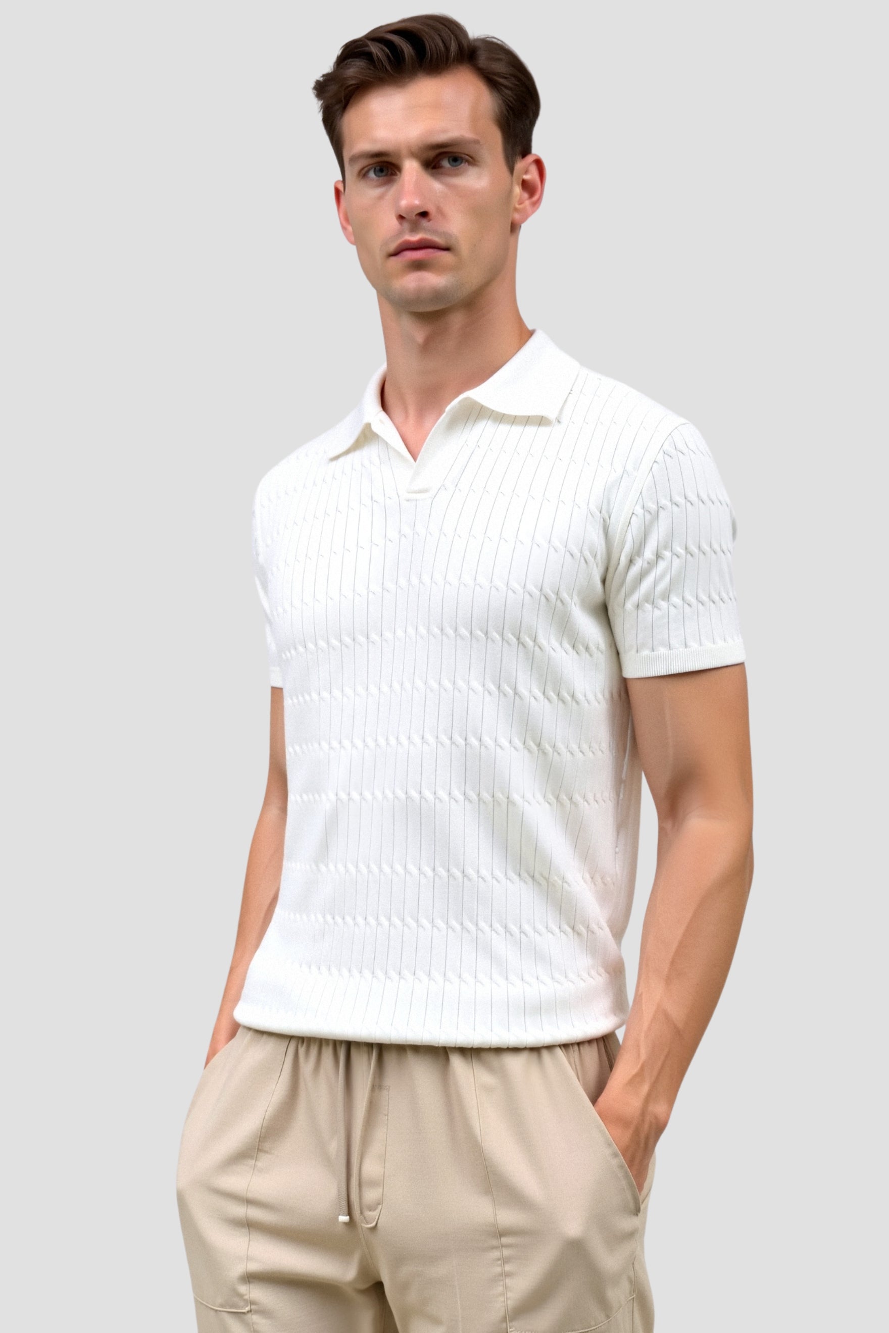 Owen Men's Polo Shirt | Viscose Blend, Casual Elegance 1
