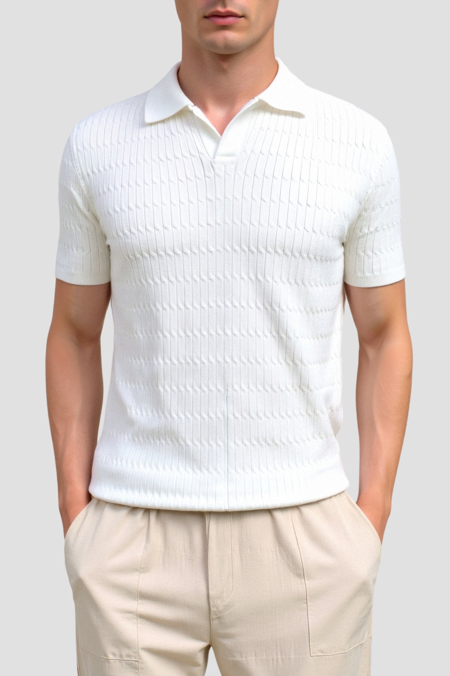 Owen Men's Polo Shirt | Viscose Blend, Casual Elegance 4