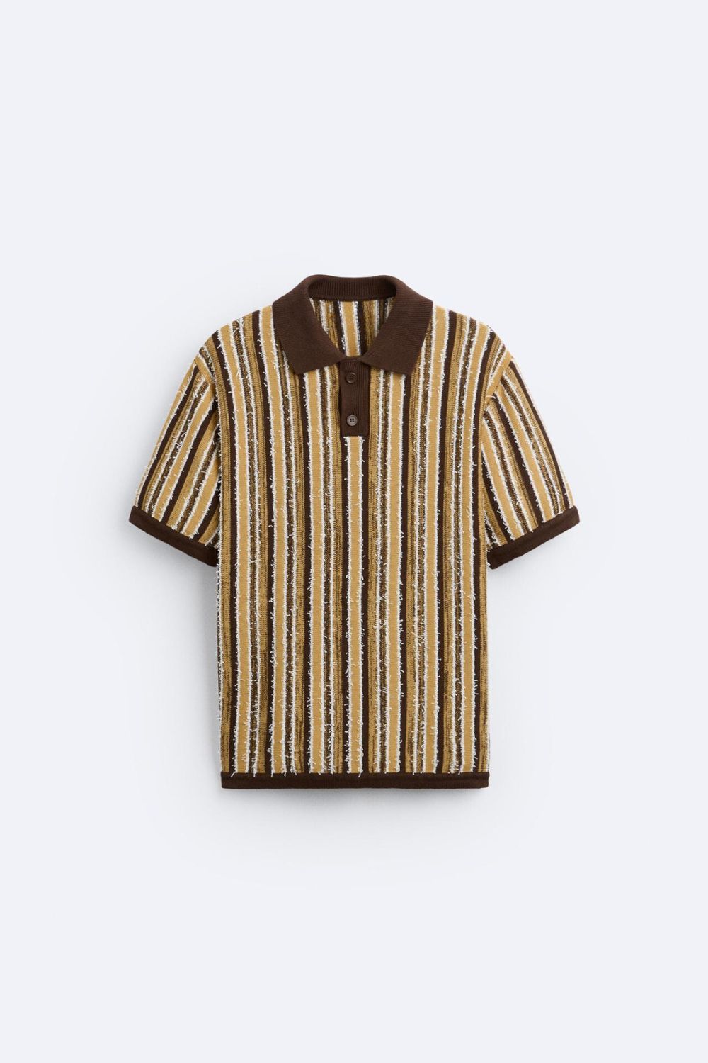 Owen Men's Polo T-Shirt | Textured Knit, Eco-Friendly 0