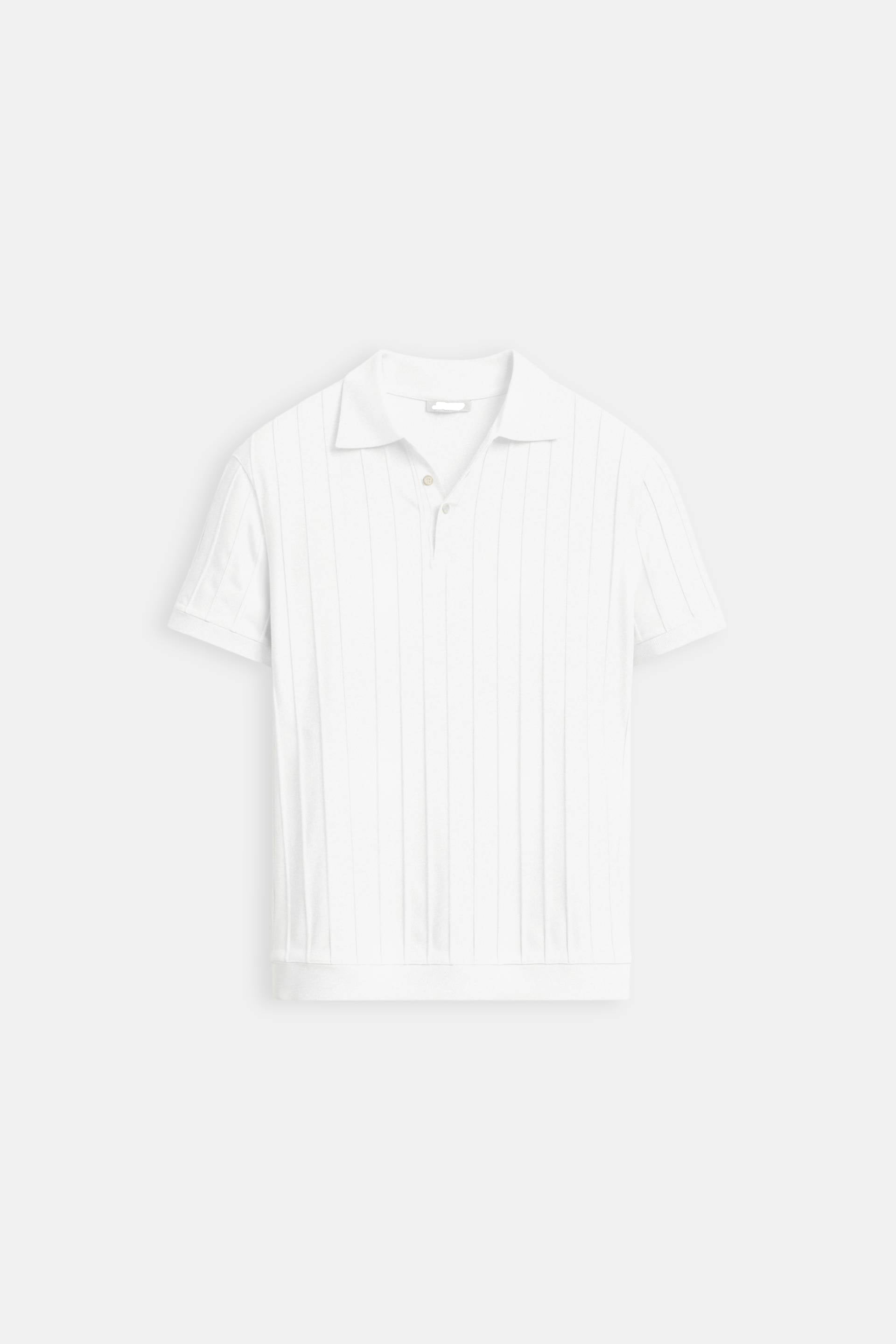 Owen Men's Polo T-Shirt | Viscose-Polyester Blend, Vertical Stripes 0