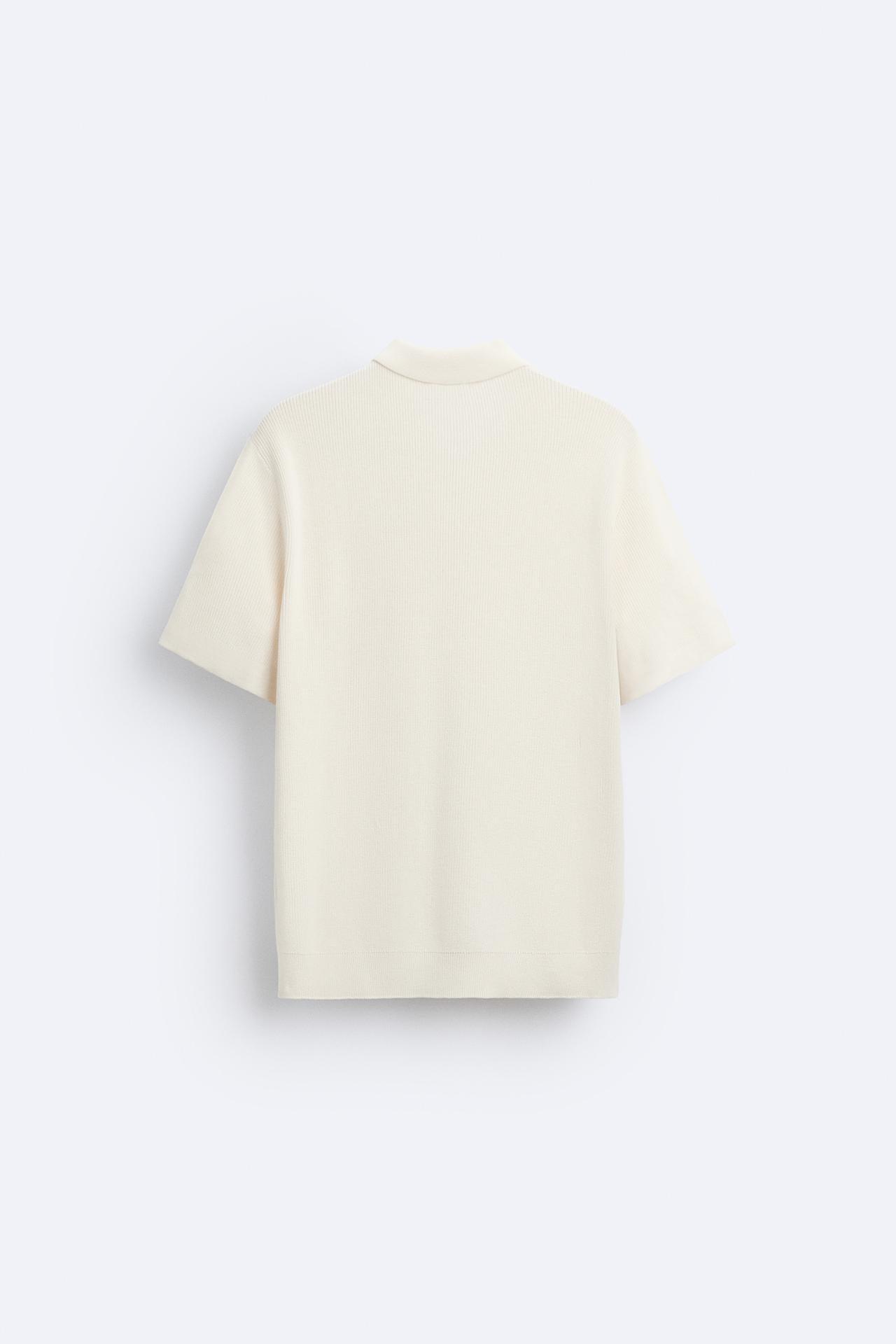 Owen Men's Polo Zip T-Shirt | Luxurious Knitted Cotton 6
