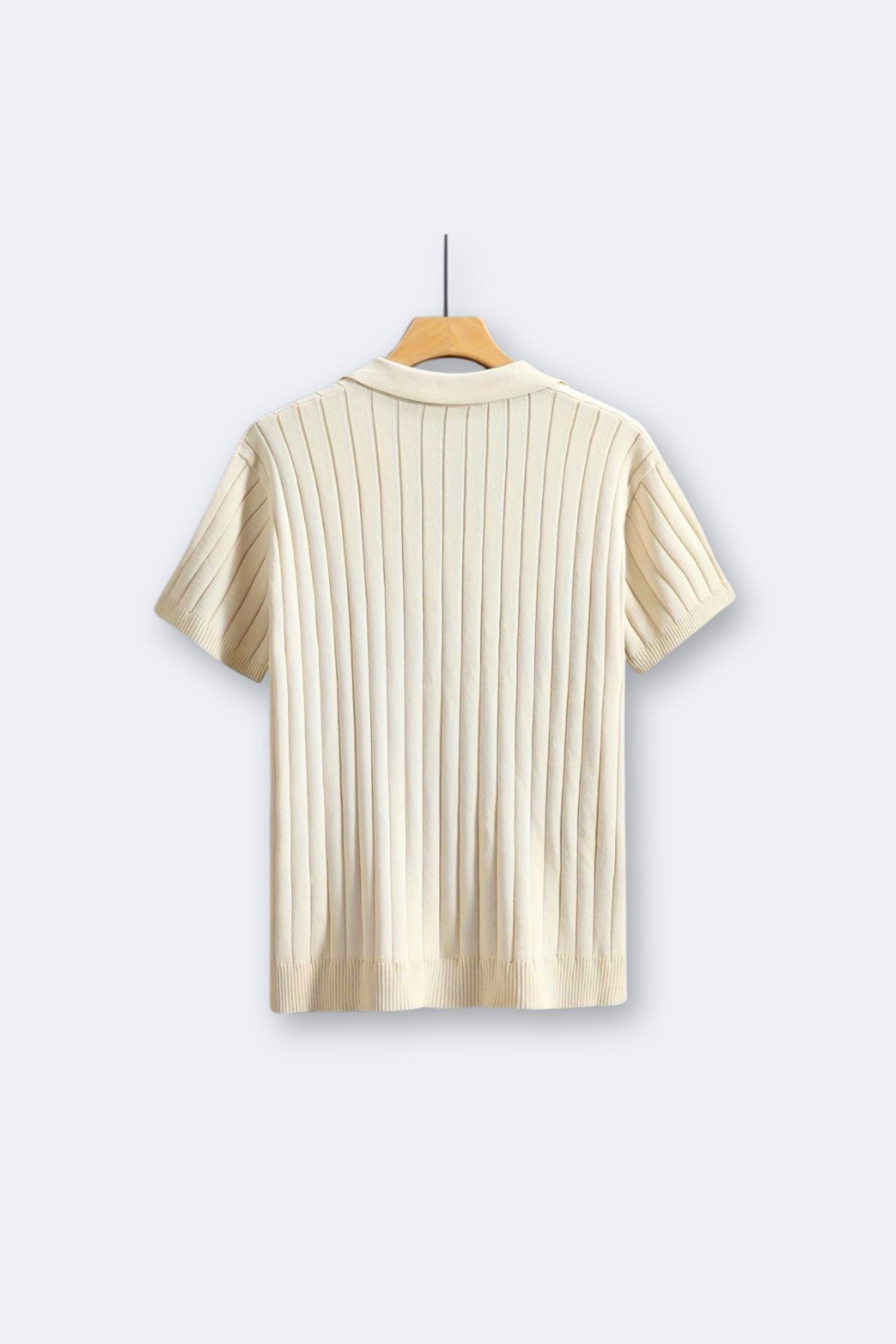 Owen Men's Shirt | 100% Viscose, Classic Ribbed Design 2
