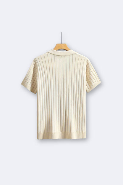 Owen Men's Shirt | 100% Viscose, Classic Ribbed Design 2
