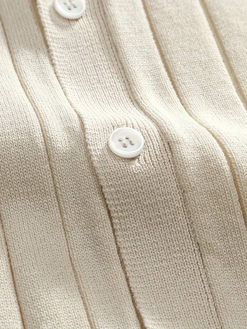 Owen Men's Shirt | 100% Viscose, Classic Ribbed Design 6