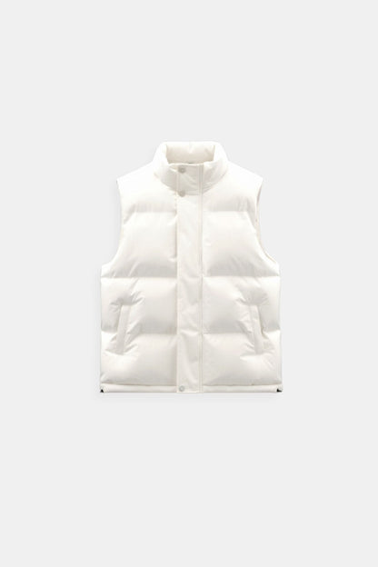 Quinn Women's Black Gilet Vest | 100% Polyester, High Neck 0