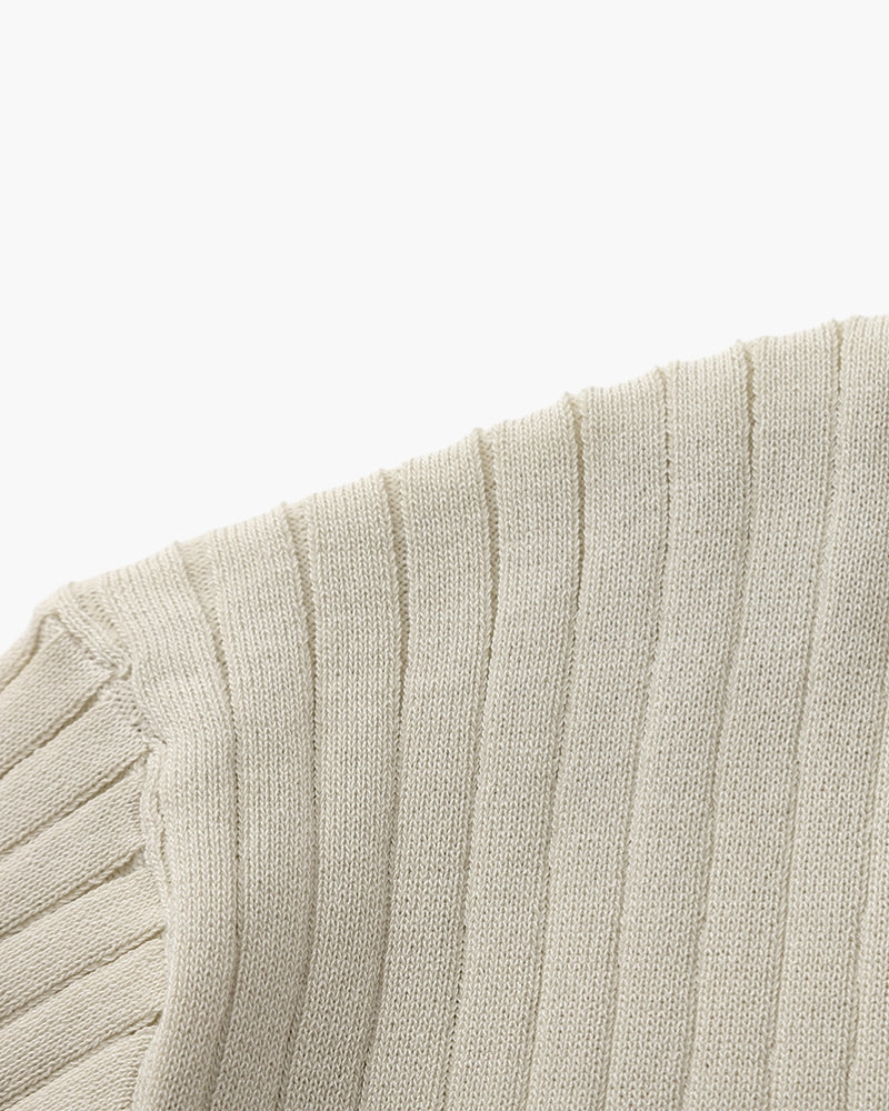Riven Men's Polo Shirt | Premium Ribbed Fabric, Casual Elegance